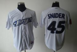 MLB Toronto Blue Jays 45# Snider white Jerseys