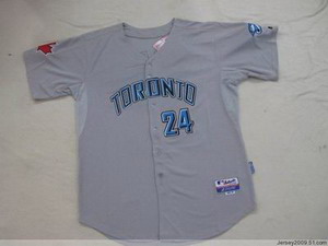 Toronto Blue Jays 24 romero grey jerseys