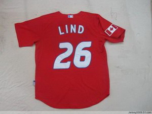 Toronto Blue Jays 26 lind red jerseys