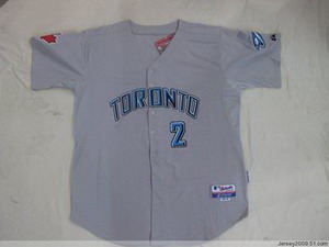 Toronto Blue Jays 2 hill grey jerseys