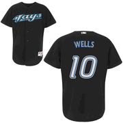 Jersey Toronto Blue Jays #10 Vernon Wells Alternate Home Jersey