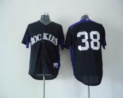 MLB Colorado Rockies 38# Authentic jerseys