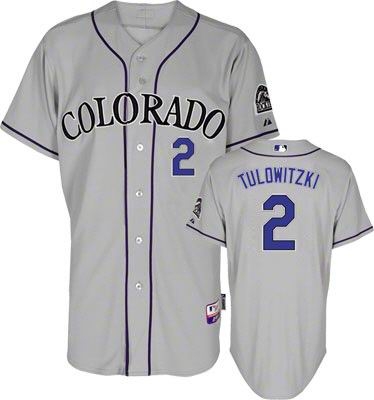 2012 new colorado rockies 2 troy tulowitzki grey cool base jersey