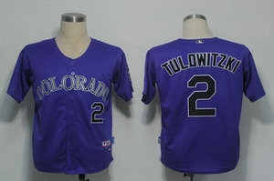 colorado rockies 2 tulowitzki purple cool base jersey