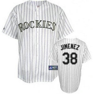 colorado rockies #38 troy jimemez jersey