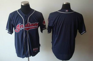 cleveland indians blank blue cool base jerseys