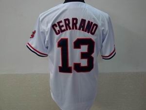 cleveland indians 13 cerrano white