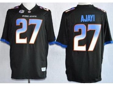 Boise State Broncos 27 Jay Ajayi Black NCAA Jerseys