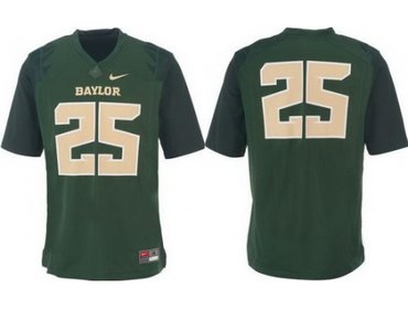 Baylor Bears 25 Lache Seastrunk Green College Football NCAA Jerseys