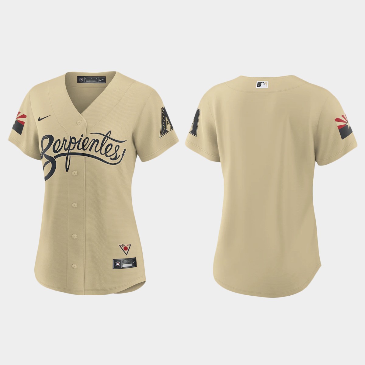 Arizona Diamondbacks Women's Nike 2021 City Connect MLB Jersey Gold