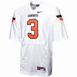 ncaa oklahoma state cowboys 3 maselera white jerseys