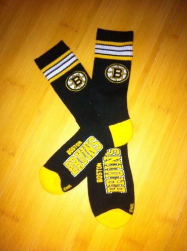 NHL Boston Bruins Socks