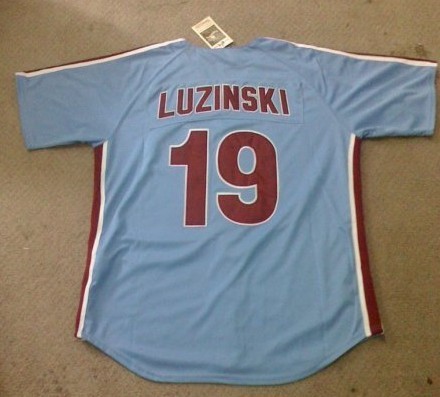 MLB jerseys EXPOS 19 LUZINSKI jerseys blue