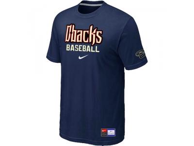 Arizona Diamondbacks Crimson D.Blue NEW Short Sleeve Practice T-Shirt