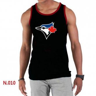 Men's Nike Toronto Blue Jays Sideline Legend Logo Tank Top Black