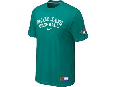 Toronto Blue Jays Green NEW Short Sleeve Practice T-Shirt