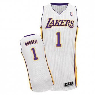 Los Angeles Lakers #1 D'Angelo Russell White Stitched NBA Jersey