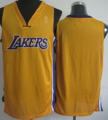 Los Angeles Lakers Blank Yellow Revolution 30 Jerseys