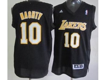 nba los angeles lakers #10 nashty black(revolution 30 swingman)(nashty)