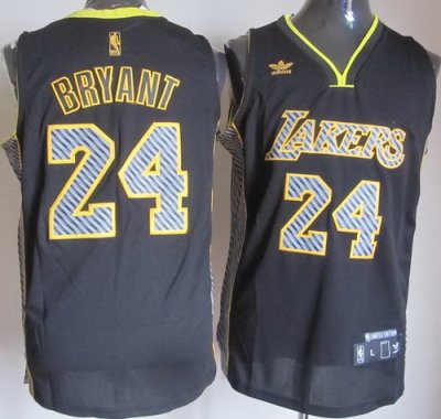 nba los angeles lakers #24 kobe bryant black(2013 new)