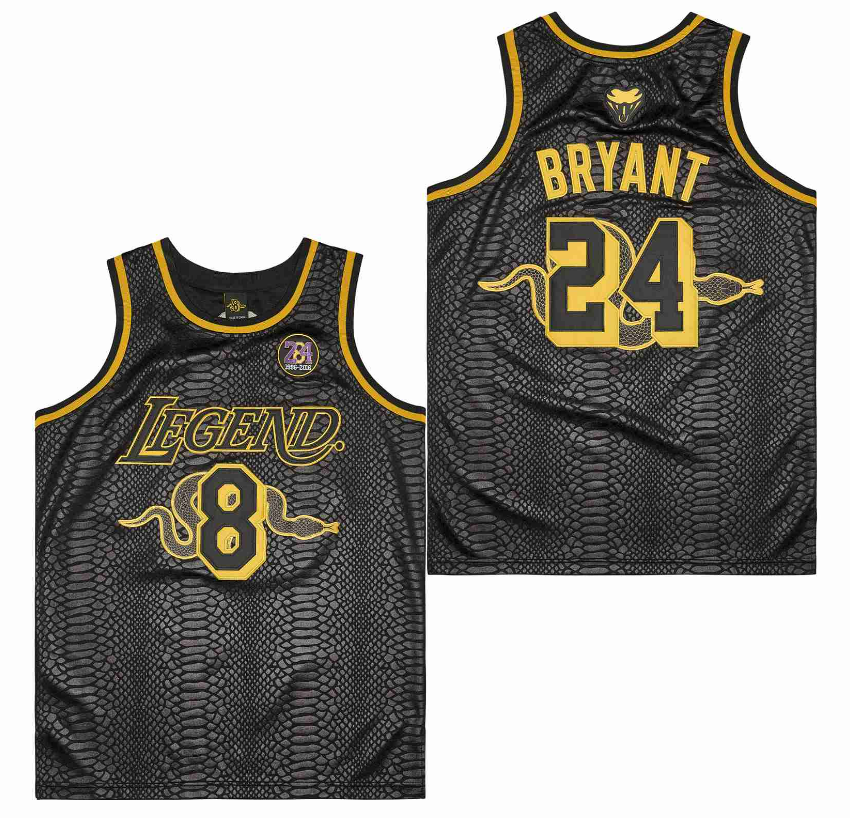 Men's Legend #24 Kobe Bryant Cool Base Black Stitched Baskeball Jerseys