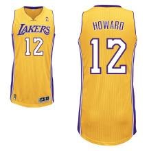 Los Angeles Lakers 12# Dwight Howard Yellow Revolution 30 Swingman Jersey