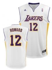 Los Angeles Lakers 12# Dwight Howard White Swingman NBA Jerseys