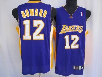 NBA Los Angeles Lakers #12 Dwight Howard Purple(howard)