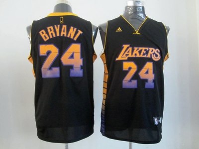 nba los angeles lakers #24 kobe bryant black(limited edition)