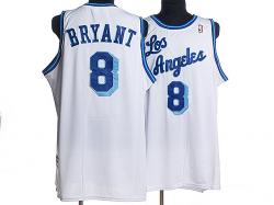 NBA Los Angeless Lakers #8 Bryant White Jerseys