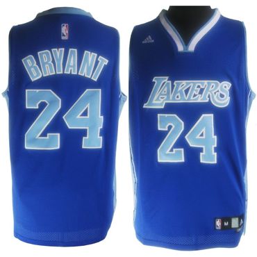 Los Angeles Lakers #24 Kobe Bryant Soul Swingman Stitched Blue Jersey