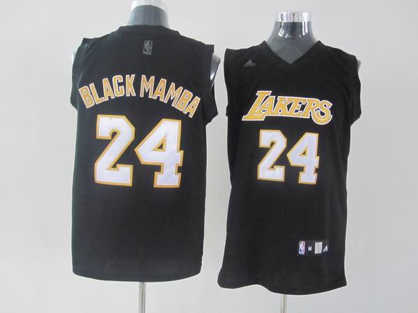 los angeles lakers #24 Kobe Bryant black Jersey