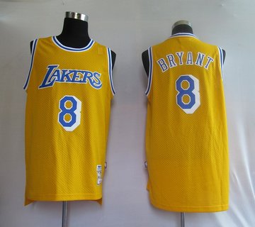 Los Angeless Lakers 8# Bryant Orange