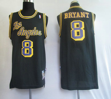 Los Angeless Lakers 8# Bryant Black