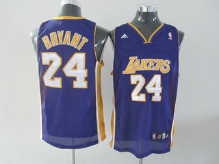 Los Angels Lakers 24 Bryant purple jerseys for 2010-11 season