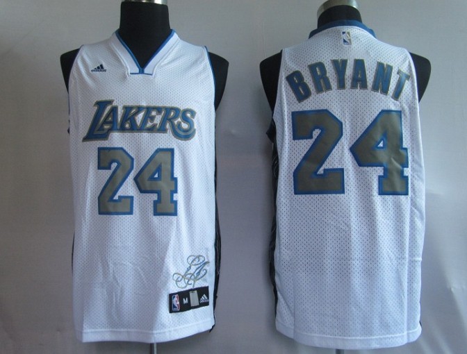 NBA Jersey Los Angeless Lakers 24# Kobe Bryant white [SWIMMING