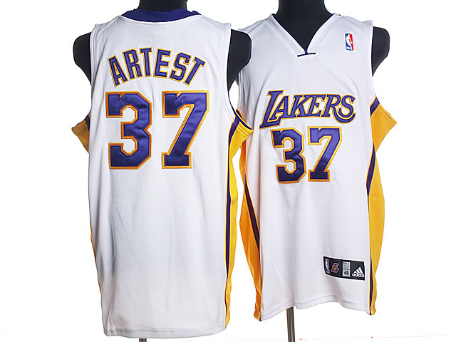 LAKERS 37# ARTEST WHITE