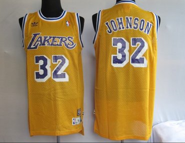 NBA Jersey Los Angeless Lakers 32# Johnson Orange