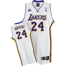 Los Angeles Lakers #24 Kobe Bryant Swingman White Jersey