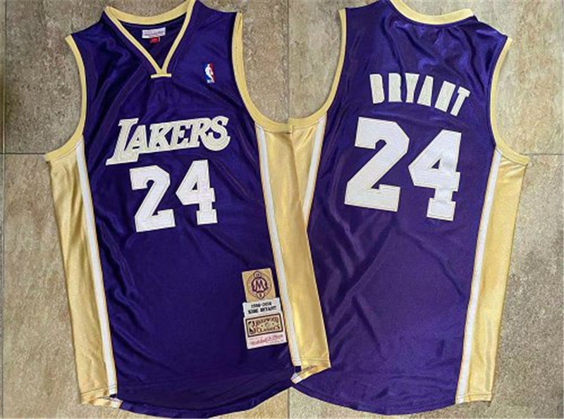 Lakers 24 Kobe Bryant Purple Hall Of Fame Memorial Edition Embroidered Jersey