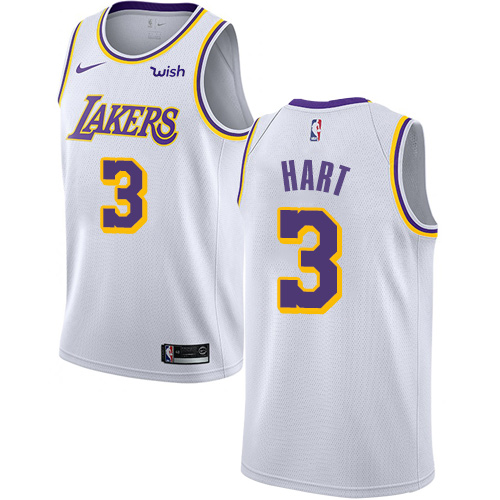 Nike Lakers #3 Josh Hart White NBA Swingman Association Edition Jersey