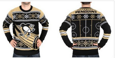 Pittsburgh Penguins Men's NHL Ugly Sweater-1