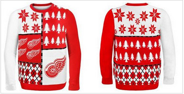 Detroit Red Wings Men's NHL Ugly Sweater-1