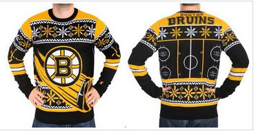 Boston Bruins Men's NHL Ugly Sweater-1