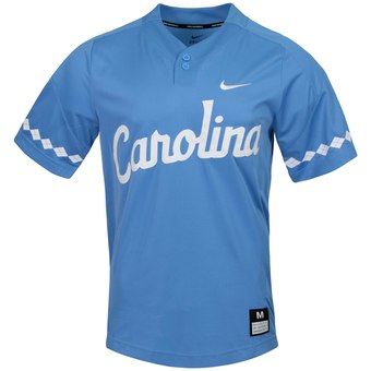 Custom North Carolina Tar Heels Carolina Blue College Baseball Jersey