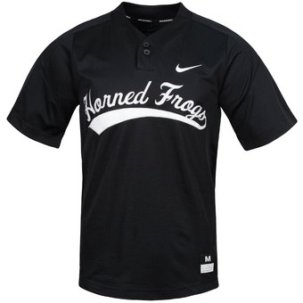 Custom TCU Horned Frogs Black Vapor College Baseball Jersey