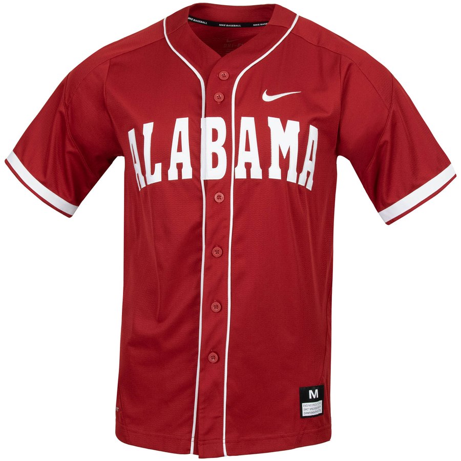 Custom Alabama Crimson Tide Crimson College Baseball Jersey