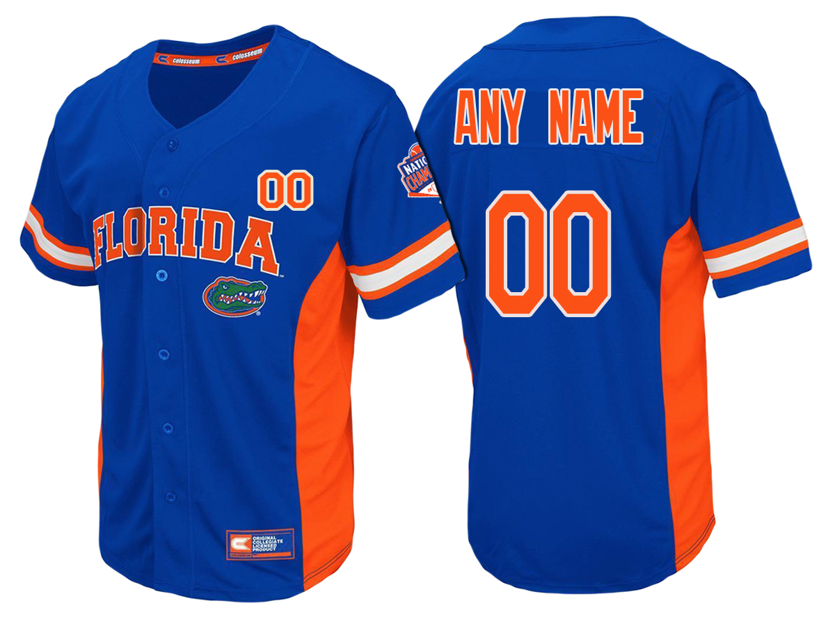 Custom Florida Gators College Baseball Jersey