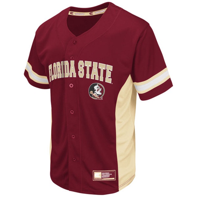 Custom Florida State Seminoles Garnet Jersey