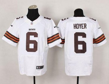 Youth NFL New Cleveland Browns #6 Brian Hoyer White Jersey